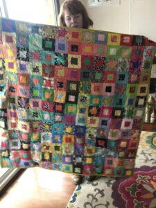 making a scrappy quilt