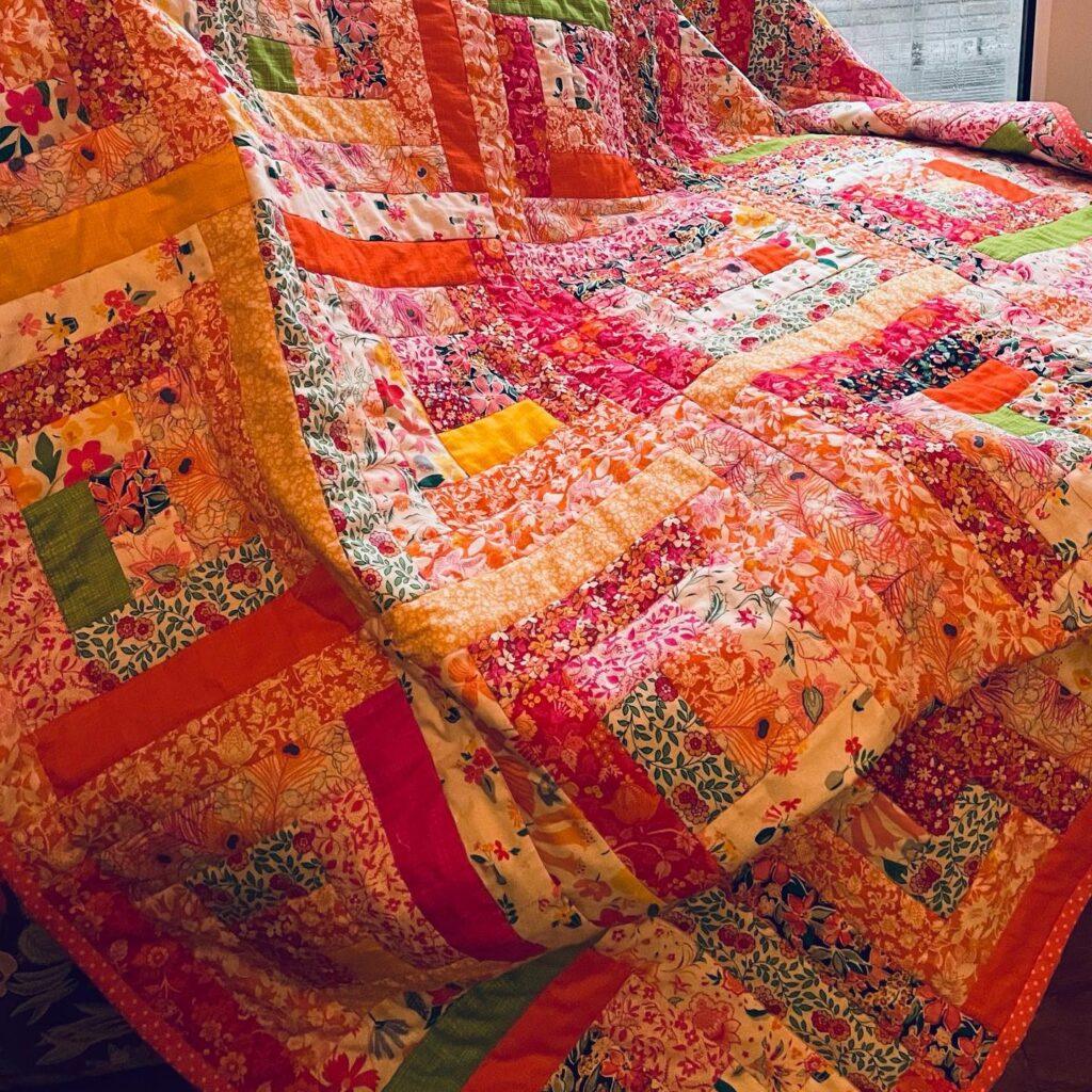 How To - Log Cabin Quilt 10 C99810F6 B636 4327 A29E A76BAF27FB17