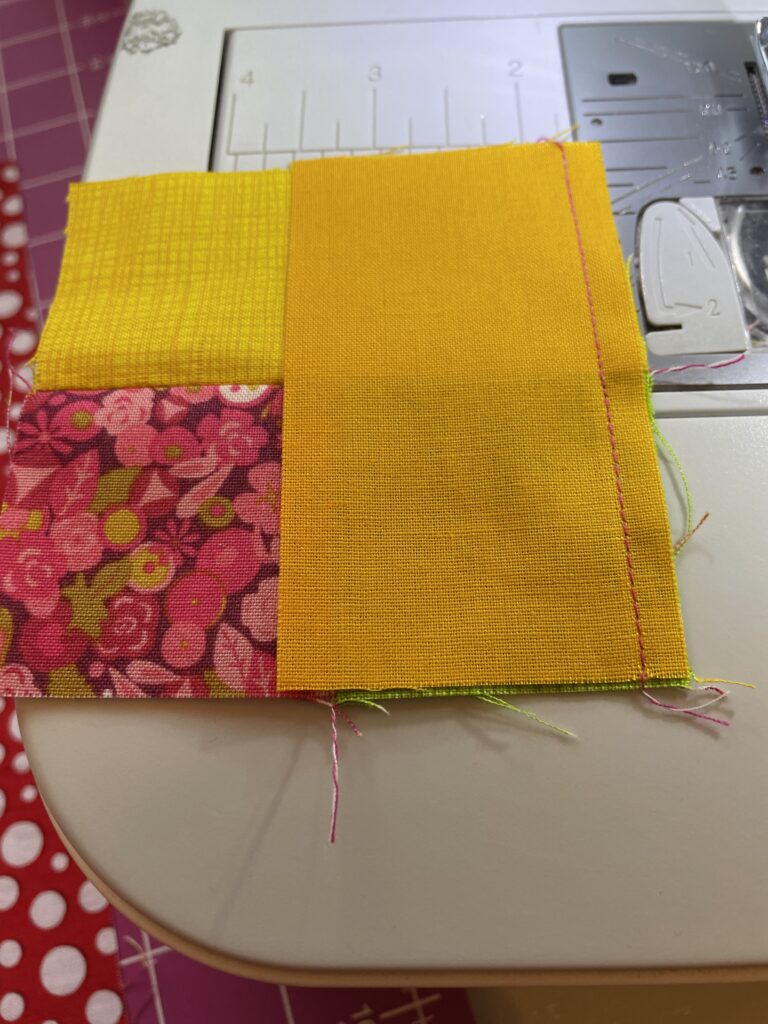 How To - Log Cabin Quilt 3 IMG 1942
