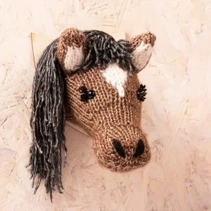 Horse Head Knitting Kit