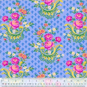 West Palm Beach blue by Jennifer Paganelli Cotton Sheeting