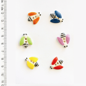 Handmade Bee Buttons Sewing Buttons