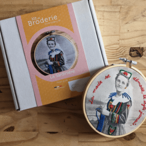 Women at Work "The Sardinian" -  French Embroidery Kit