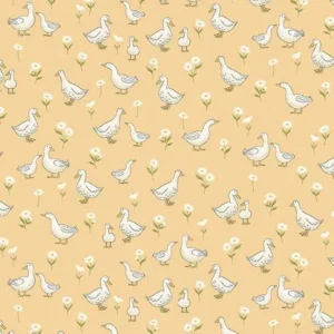 Little Ones -Ducks- Cotton Sheeting