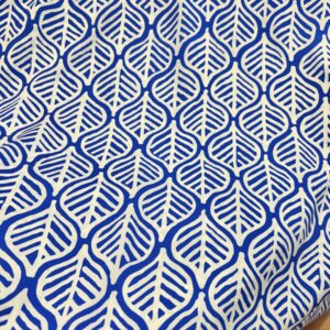 Viscose Blue Leaf