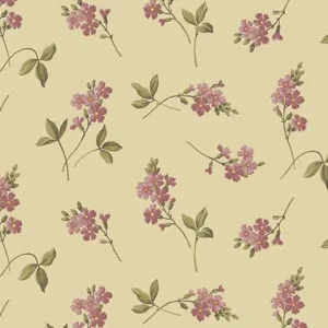 Laundry Line Cornflower Cream Cotton Sheeting