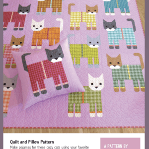 Cats In Pyjamas Quilt Pattern By Elizabeth Hartman