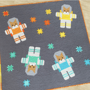 CATS IN SPACE - Quilt Pattern