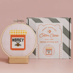 Honey Cross Stitch Kit For Beginners