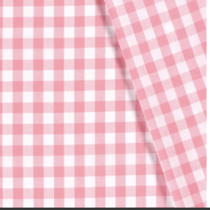 Large Cotton Check - Pink