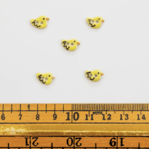 5 Teeny Yellow Chicks