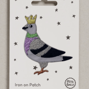 Pigeon Iron-On Embroidered Patch