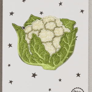 Cauliflower Iron-On Embroidered Patch