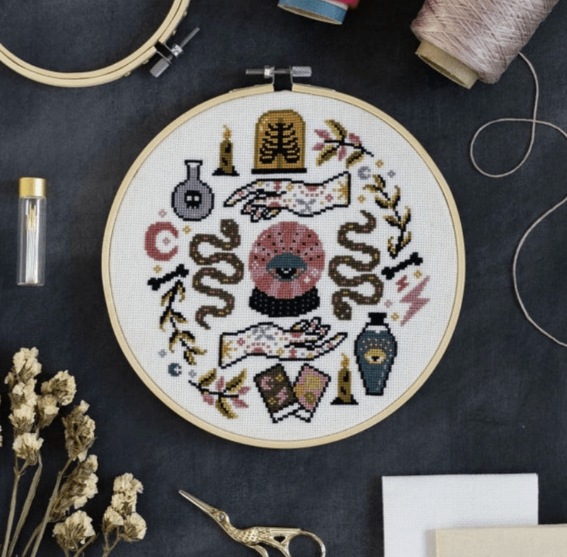 'strange & Unusual' Cross Stitch Kit 4 'strange & Unusual' Cross Stitch Kit - Image 4